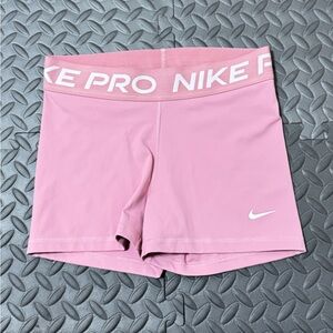 Nike Pro Women's Athletic Shorts in Pink